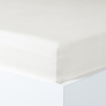 Napínací prostěradlo JERSEY s elastanem bílá (Velikost 60x120 cm)