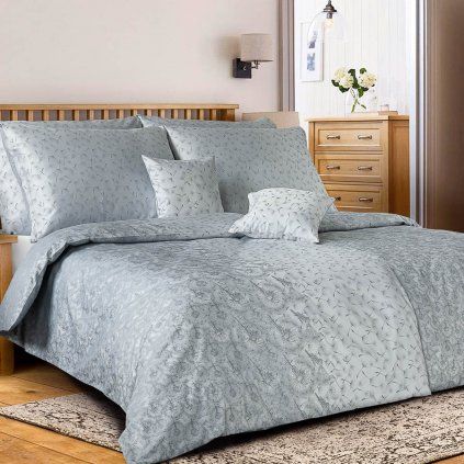 Povlečení Veba DIAMANT Pampelišky šedá (Velikost 140x220 cm + 70x90 cm)