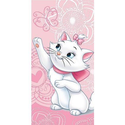 Osuška MARIE CAT licenční tisk (Velikost 70x140 cm)