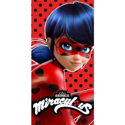 Osuška MIRACULOUS licenční tisk (Velikost 70x140 cm)