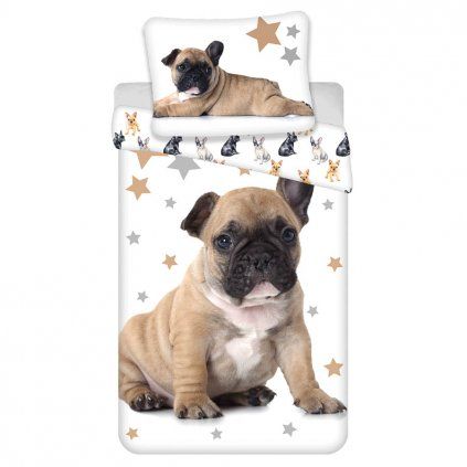 Povlečení BULLDOG II fototisk (Velikost 140x200 cm + 70x90 cm)