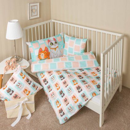 povlečení Geon Roztomilé kočky 8797+8778+8779 8724 Copy 2