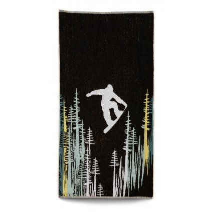 Ručník Veba ZARA Snowboard multicolor