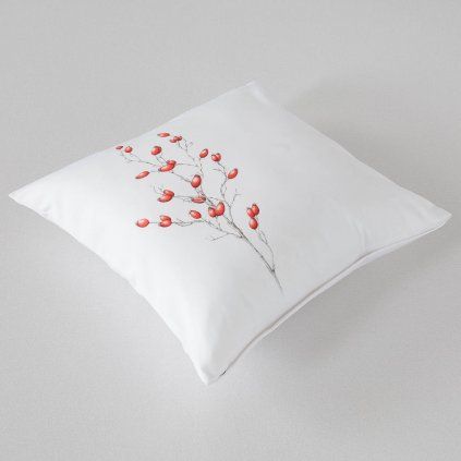 povlak Geon tisk Rose hip ID 9050 (šípková větvička) 9422