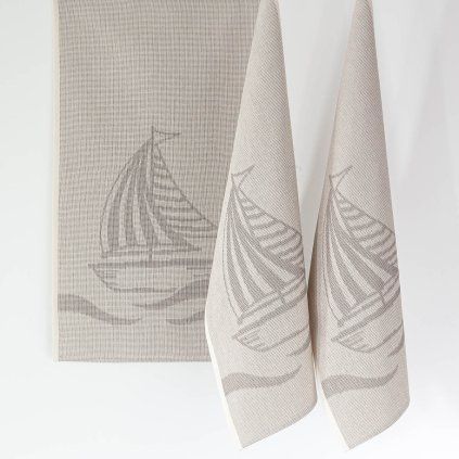utěrka Zarka 35x60 des.105 08 plachetnice