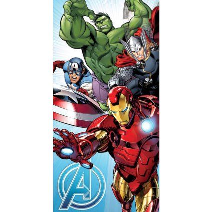 Osuiška 70x140 cm Avengers Light blue 1cb7d73a61851a4