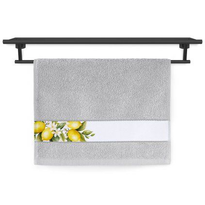 ručník Rujana tisk 041 50x30 cm 9253 tisk T453 Citrony