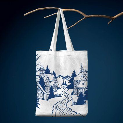 tašky Garbo GY0 ID 9341 Malovaná vesnička