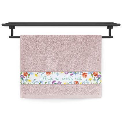 ručník Rujana tisk 041 50x30 cm 3255 tisk T466 (Děkuji za skvělý rok)psd