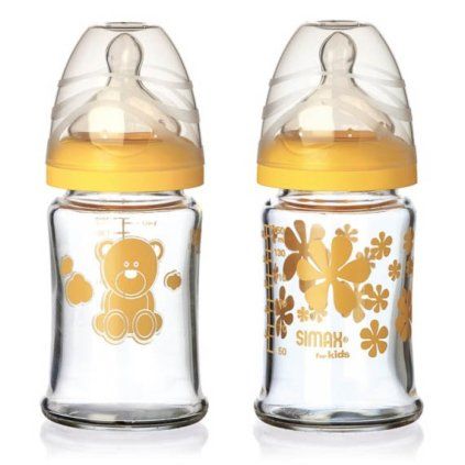 SIMAX Souprava kojeneckých lahví, 150ml žlutá 1500983072 cs mala zluta