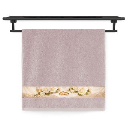 ručník 50x100 cm, Nora 642 3255 T517, AP 007744 Svatební slib