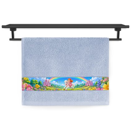 ručník Rujana tisk 041 50x30 cm 5254 T540 Duha nad pohádkovým údolím