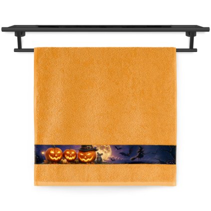 ručník Nora 642 2454 T558 Strašidelný halloweenský večer