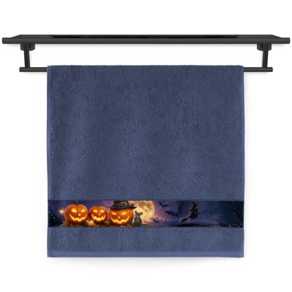 ručník Nora 642 5954 T558 Strašidelný halloweenský večer