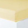 Napínací prostěradlo JERSEY s elastanem vanilková (Velikost 60x120 cm)