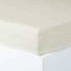 Napínací prostěradlo MAKO JERSEY s elastanem písková (Velikost 180-200x200-220 cm)