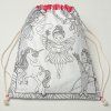 Stahovací batůžek Veba GOLA k vymalování Víly (Velikost 35x45 cm - k vymalování)