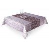 Ubrus Veba CARLO Ornament bordó (Velikost 140x140 cm)