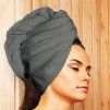 Vlasový turban Water 9552, saunové prostěradlo 0100