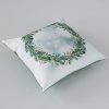 povlak Garbo tisk ID 9191 + b. K612 Zimní věneček 40x40cm 0599